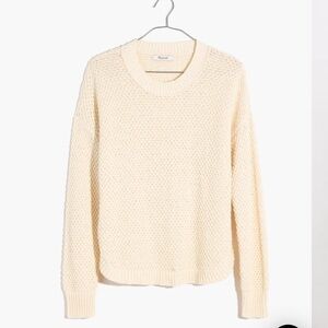 Madewell Parkhouse Pullover Sweater Fisherman color - Cloud Lining